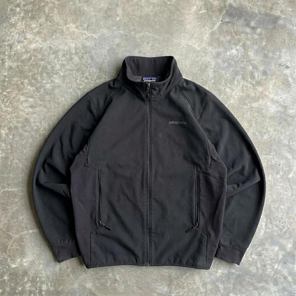 Patagonia Black Full Zip Jacket Outdoor Gorpcore